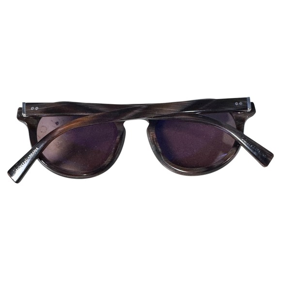 Dolce Gabbana Sunglasses Dark Tortois Shell Acetate Square Frame 13/4R 50 23 145 - Picture 2 of 4